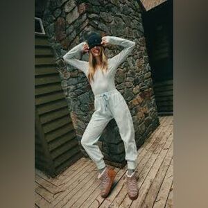 FP Movement Make it Count Onesie Cabincore Cottagecore Campfire Outfit Sime Med